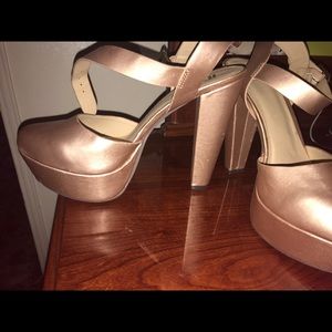 Rose Gold heels